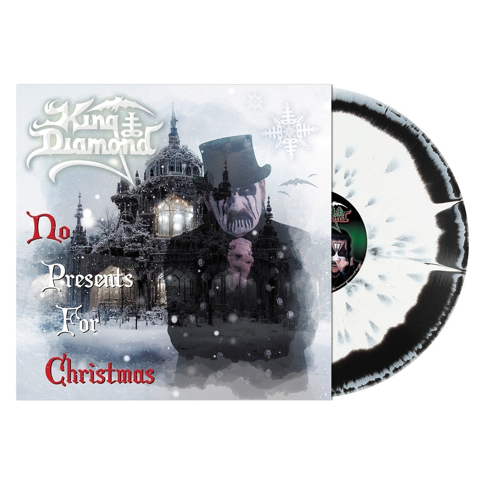 King Diamond "No Presents For Christmas. Black/White Vinyl "12 Sealed. New!!!
